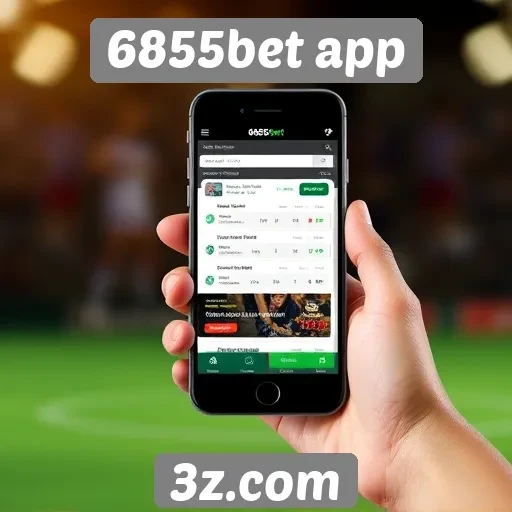 Funcionalidades principais do site 6855bet app