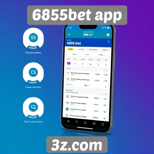 Recursos principais do aplicativo 6855bet