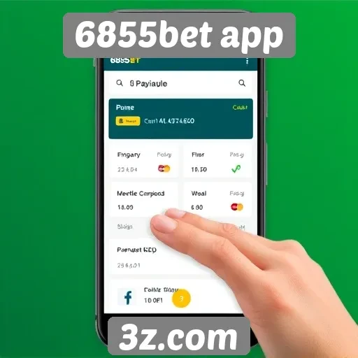 Métodos de pagamento disponíveis no 6855bet app