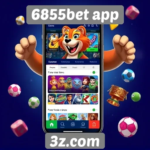 Variedade de jogos no 6855bet app